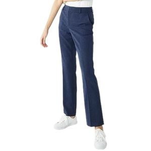 Nine West Women’s Barely Bootcut Heather Navy Dress Pants Size 6